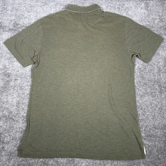 2-Billy Reid Polo Shirts Men's XXL Green‎ Black Short Sleeve Casual Golf - Picture 9 of 13